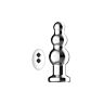 Anal Beads Toosh Control Remoto Metalizado 10 Velocidades