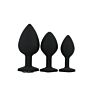 Set de Buttplugs Toosh com Base em Strass