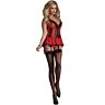Conjunto Lingerie Sexy Livco Red Rose L/XL Elegante