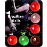 Bolas Brazilian Balls SECRETPLAY com Lubrificante Aroma Frutas