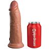 Dildo Realístico King Cock Elite 20.3cm Caramelo