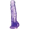 Pene Realístico King Cock 16.5cm Morado