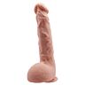 Dildo Realístico Baile Jason Natural 24 cm com Ventosa