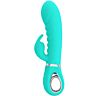 Vibrador Pretty Love Prescott Multifuncional Verde Água