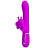 Vibrador Rabbit Pretty Love Multifuncional Fucsia