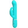 Vibrador Rabbit Pretty Love Coale Verde Água