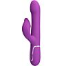 Vibrador Pretty Love BW-500012-3 Morado 4 em 1