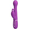 Vibrador Rabbit Pretty Love Dejon 3 em 1 Morado