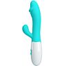 Vibrador Pretty Love Snappy Verde Água - Prazer Intenso