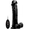 Real rock 006 vibrador 100 realistico negro 295 cm