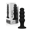Plug anal BLACK&SILVER Scott em silicone premium