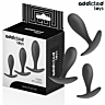 Plug Anal Addicted Toys Set 3 Tamanhos Conforto