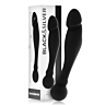 Dildo anal BLACK&SILVER Karl 18 cm