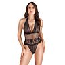 Body S Pleasures Lingerie Tamanho Único com decote em V