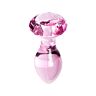 Plug de vidro S Pleasures Crystal LUNA para principiantes