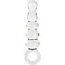 Dildo S Pleasures Crystal SOLARIS com design a modo de contas
