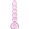 Dildo S Pleasures Crystal VENUS com formato de contas