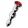 Plug Anal Metal BOA S Pleasures com Detalhe Glamoroso