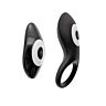 S Pleasures Vibrio Ring Black: Estilo e Prazer em Preto e Branco