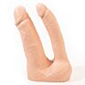 Dildo Arthus Dupla Natureza 17cm/15.5cm