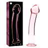Dildo de Cristal Rosa Nebuloso