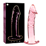 Dildo de Cristal Rosa Nebulosa