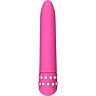 Toyjoy-Vendendo vibrador rosa com diamantes