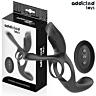 Anel Vibratório Addicted Toys com Estimulador Clitoriano