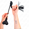 Chicote BDSM KINK 35 cm com Paleta Coração