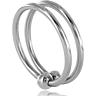 Anilhas pene METAL HARD - Double Glans Ring 32mm