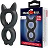 Anel Duplo Silicone Crazy Bull Modelo 20 com Ajuste Firme