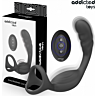 Anel Vibrador Duplo Addicted Toys com Controle Remoto