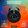 Masturbador ARCWAVE ZING vibratório preto com motor duplo