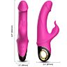 Vibrador Rabbit ARMONY METEROR com motores separados