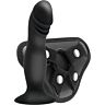 Arnês com dildo Strappy S Pleasures 2 anilhas