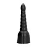 Dildo All Black 34 CM com Camadas para Estimulação Extra