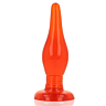 Plug Anal Soft Touch Vermelho de 14.2 cm