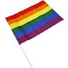 Banderín mediano PRIDE com bandeira LGBT