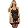 Conjunto de lencería sexy Sublime Bodies L/XL com correntes