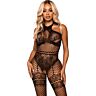 Bodystocking Leg Avenue com Detalhe em Renda