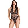Body S Pleasures Lingerie Tamanho Único com decote em V