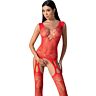 Bodystocking PASSION BS099 com design sexy