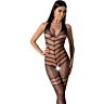 Bodystocking Passion BS100 com Estampado Sensual