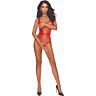Bodystocking Passion Woman BS115 com Design Provocante