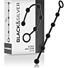 Rosário anal Korg da BLACK&SILVER em silicone