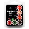 Bolas Brazilian Balls SECRETPLAY com Lubrificante Aroma Frutas