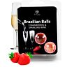 Bolas Brasileiras SECRETPLAY com Lubrificante de Morango e Champanhe