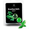 Bolas Brasileiras Secretplay com Lubrificante de Menta