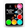 Bolas Brasileiras Secretplay Set 6 com Efeitos Aromáticos