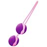 Bolas chinesas Liebe Candy Rose/Purple em silicone